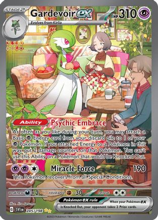 Gardevoir ex - 245/198 (245) Special Illustration Rare Holofoil