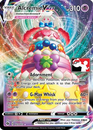 Alcremie VMAX (23) Ultra Rare Holofoil