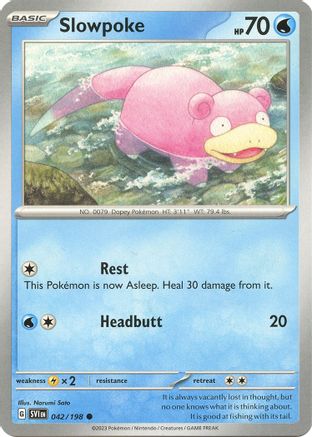 Slowpoke - 042/198 (42) Common