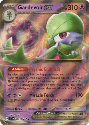Gardevoir ex - 086/198 (86) Double Rare Holofoil