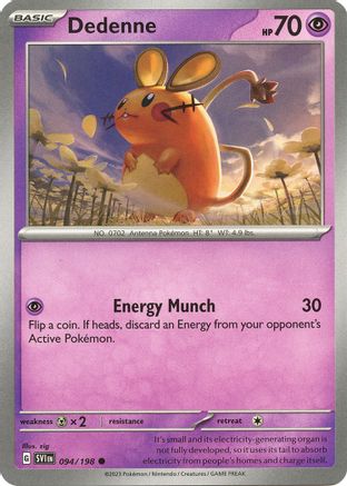 Dedenne - 094/198 (94) Common Reverse Holofoil