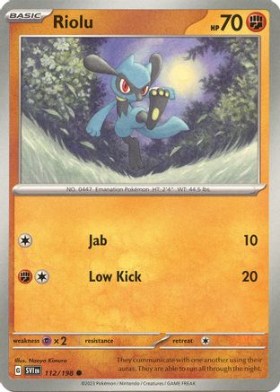 Riolu - 112/198 (112) Common