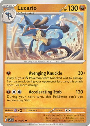 Lucario (114) Uncommon