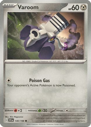 Varoom - 140/198 (140) Common Reverse Holofoil