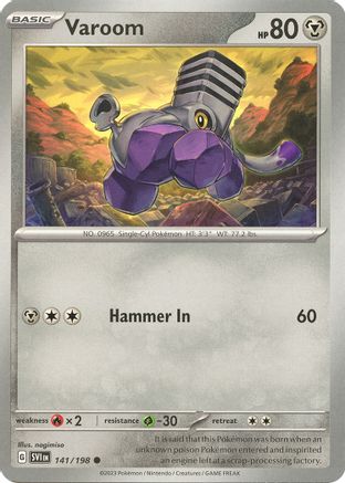 Varoom - 141/198 (141) Common Reverse Holofoil