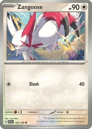 Zangoose - 146/198 (146) Common