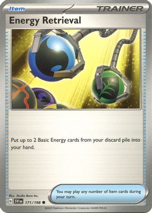 Energy Retrieval (171) Common Reverse Holofoil