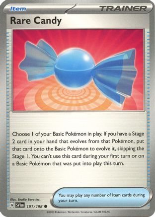 Rare Candy - 191/198 (191) Common Reverse Holofoil