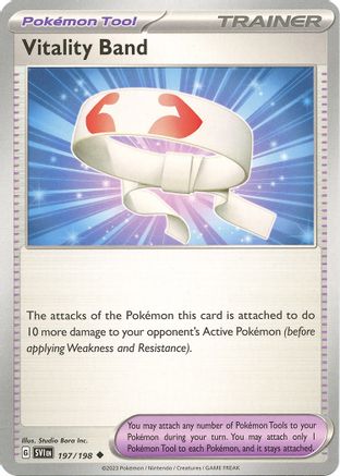 Vitality Band (197) Uncommon Reverse Holofoil