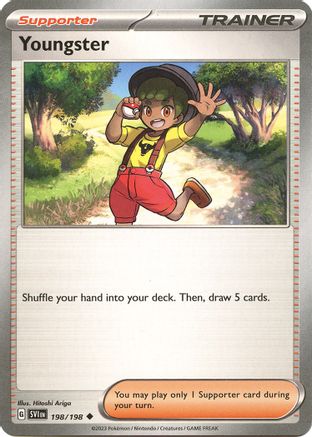 Youngster (198) Uncommon Reverse Holofoil