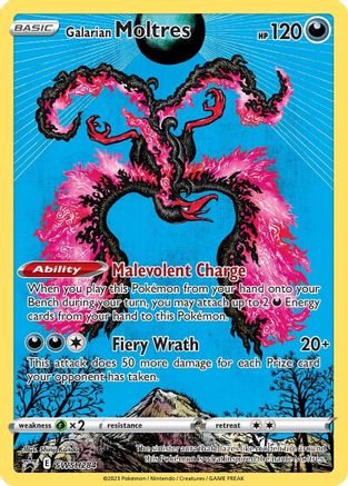 Galarian Moltres - SWSH284 (SWSH284) Promo Holofoil