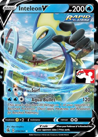Inteleon V (78) Ultra Rare Holofoil