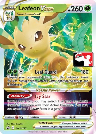 Leafeon VSTAR (SWSH195) Promo Holofoil