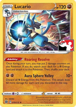 Lucario - 079/172 (79) Rare