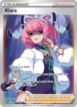 Klara (Full Art) (SWSH302) Ultra Rare Holofoil