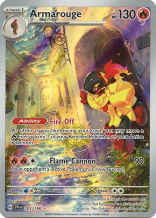 Armarouge - 203/198 (203) Illustration Rare Holofoil