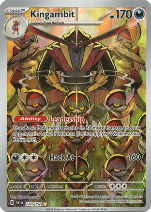 Kingambit - 220/198 (220) Illustration Rare Holofoil