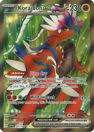 Koraidon ex - 231/198 (231) Ultra Rare Holofoil