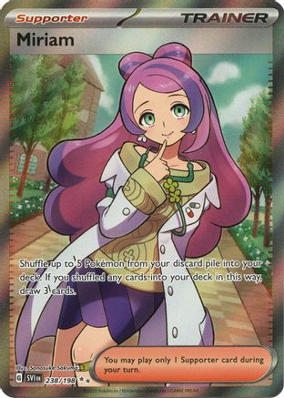 Miriam - 238/198 (238) Ultra Rare Holofoil