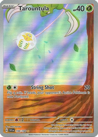 Tarountula - 199/198 (199) Illustration Rare Holofoil