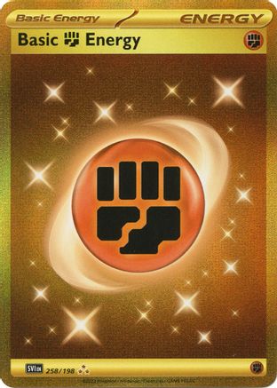Basic Fighting Energy - 258/198 (258) Hyper Rare Holofoil