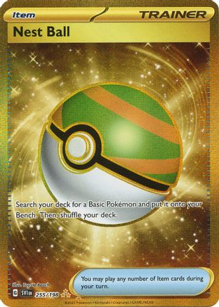 Nest Ball - 255/198 (255) Hyper Rare Holofoil
