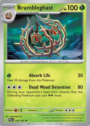 Brambleghast (24) Uncommon Reverse Holofoil