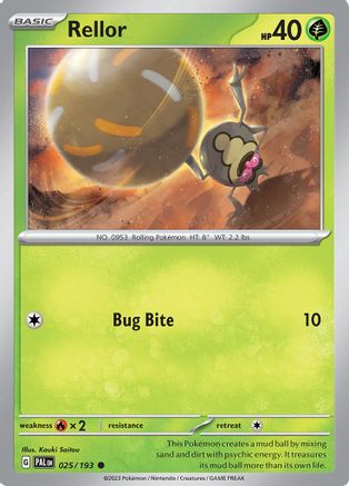 Rellor - 025/193 (25) Common Reverse Holofoil