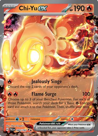 Chi-Yu ex - 040/193 (40) Double Rare Holofoil