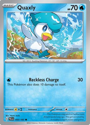 Quaxly - 050/193 (50) Common Reverse Holofoil