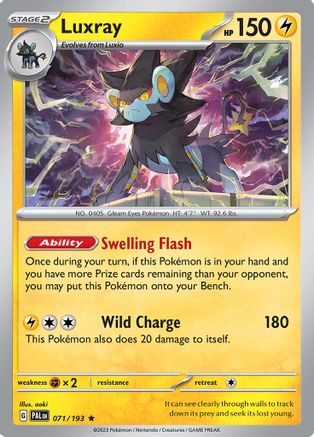 Luxray (71) Rare Holofoil