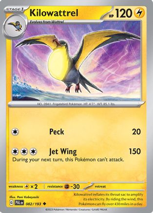 Kilowattrel (82) Uncommon