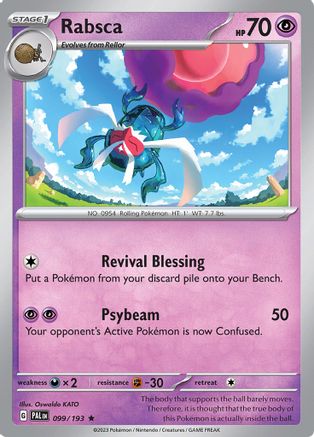 Rabsca - 099/193 (99) Rare Reverse Holofoil