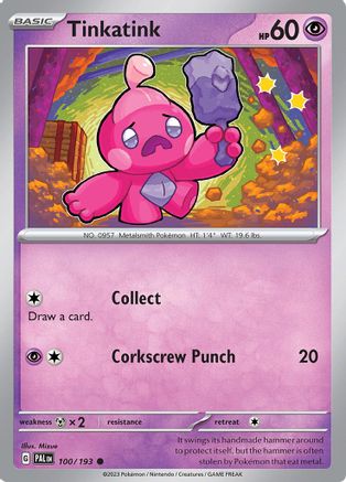 Tinkatink - 100/193 (100) Common Reverse Holofoil