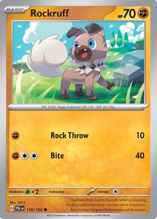 Rockruff (116) Common