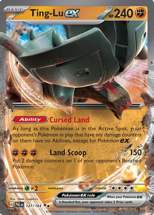 Ting-Lu ex (127) Double Rare Holofoil