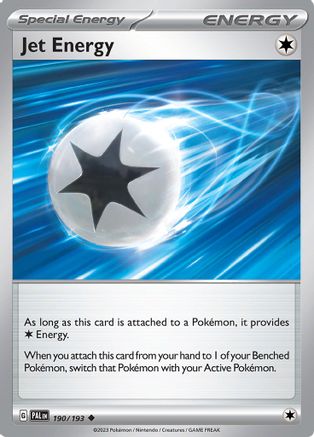 Jet Energy (190) Uncommon Reverse Holofoil