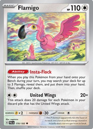 Flamigo (170) Uncommon Reverse Holofoil
