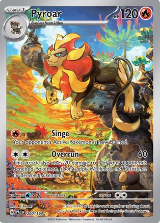 Pyroar - 200/193 (200) Illustration Rare Holofoil