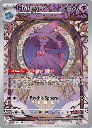 Mismagius - 212/193 (212) Illustration Rare Holofoil