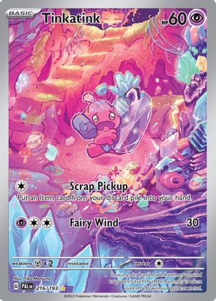 Tinkatink - 216/193 (216) Illustration Rare Holofoil