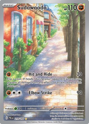 Sudowoodo - 219/193 (219) Illustration Rare Holofoil