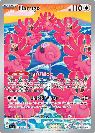 Flamigo - 227/193 (227) Illustration Rare Holofoil