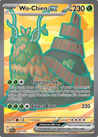 Wo-Chien ex - 232/193 (232) Ultra Rare Holofoil