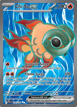 Chi-Yu ex - 234/193 (234) Ultra Rare Holofoil