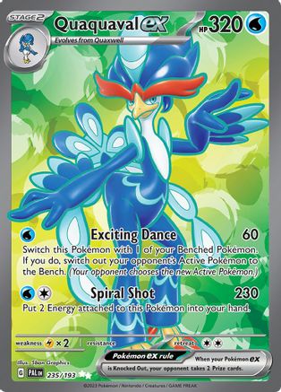 Quaquaval ex - 235/193 (235) Ultra Rare Holofoil