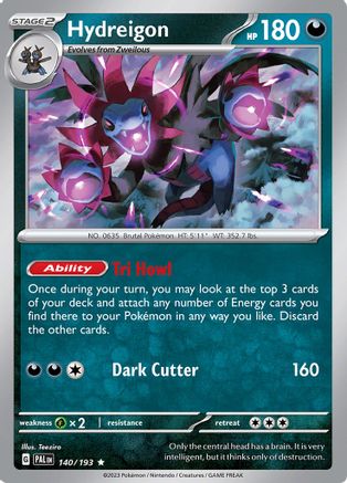 Hydreigon (140) Rare Holofoil