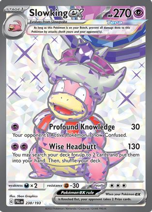 Slowking ex - 238/193 (238) Ultra Rare Holofoil