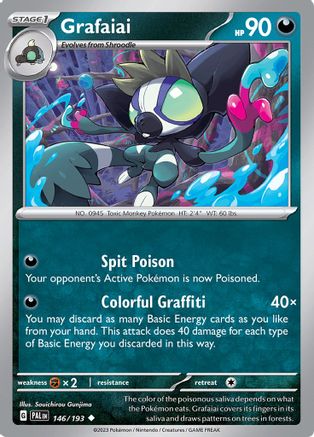 Grafaiai (146) Uncommon Reverse Holofoil