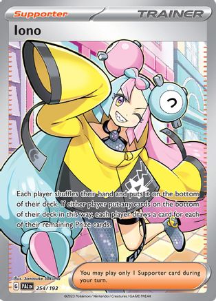Iono - 254/193 (254) Ultra Rare Holofoil